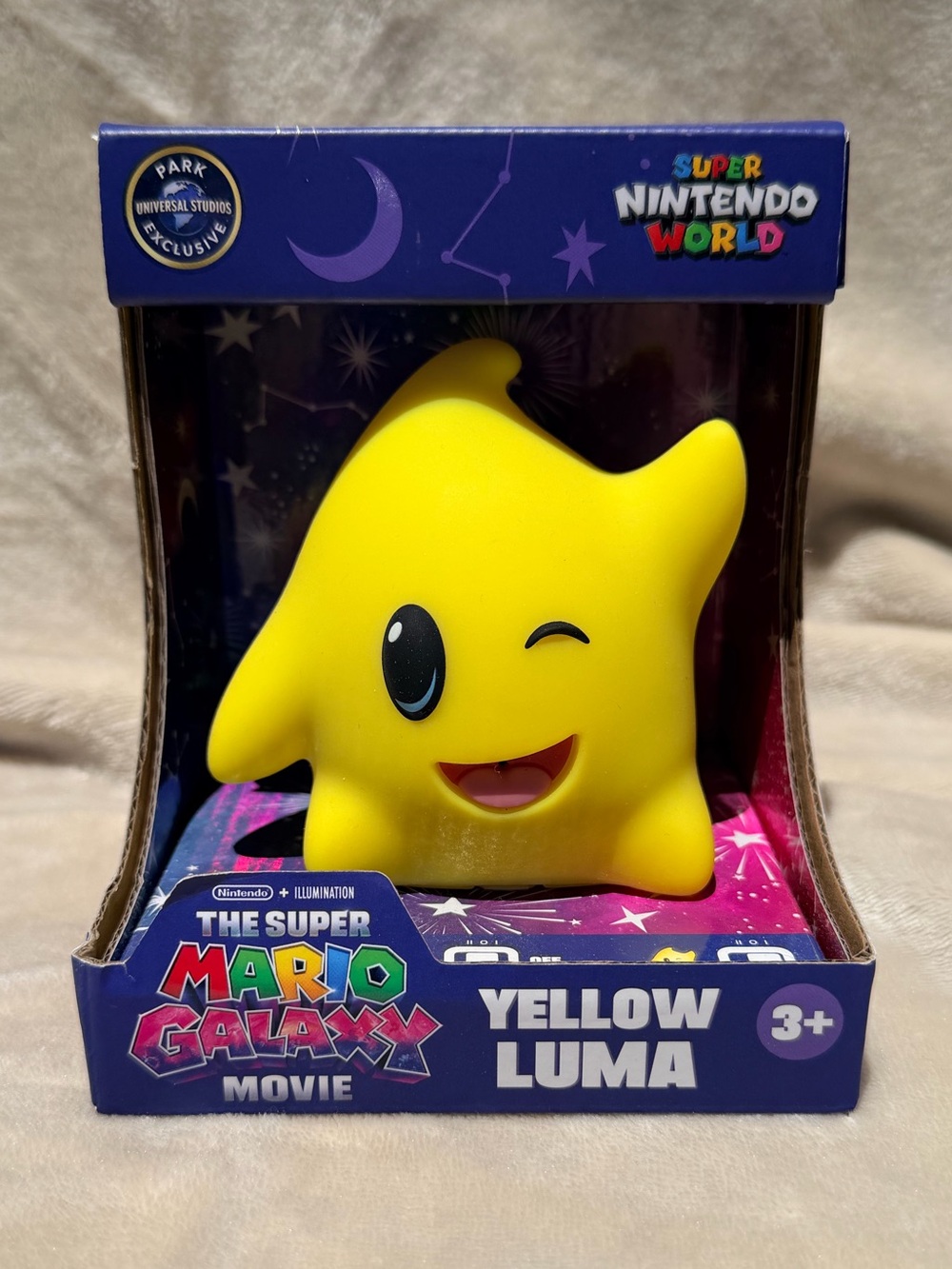 Super Nintendo World Yellow Luma Shoulder Pal- The Super Mario Galaxy Movie 🌟